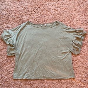 Ginger G Ruffled Short-Sleeve